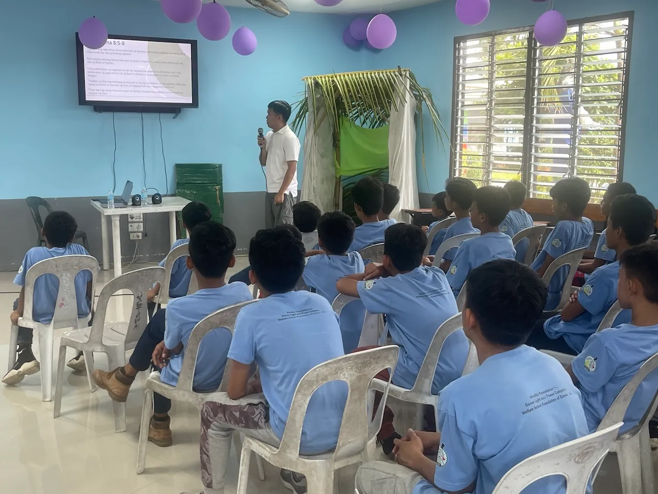 Christmas celebration with Boystown youth in Davao