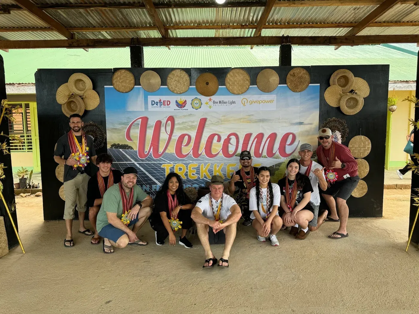 GivePower trek volunteers in El Nido, Palawan